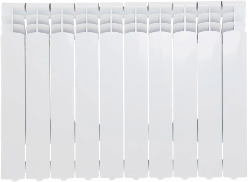 Радіатор біметалевий Evro-Termo 500/100 565x80x100 мм